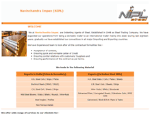 Tablet Screenshot of niplsteel.com